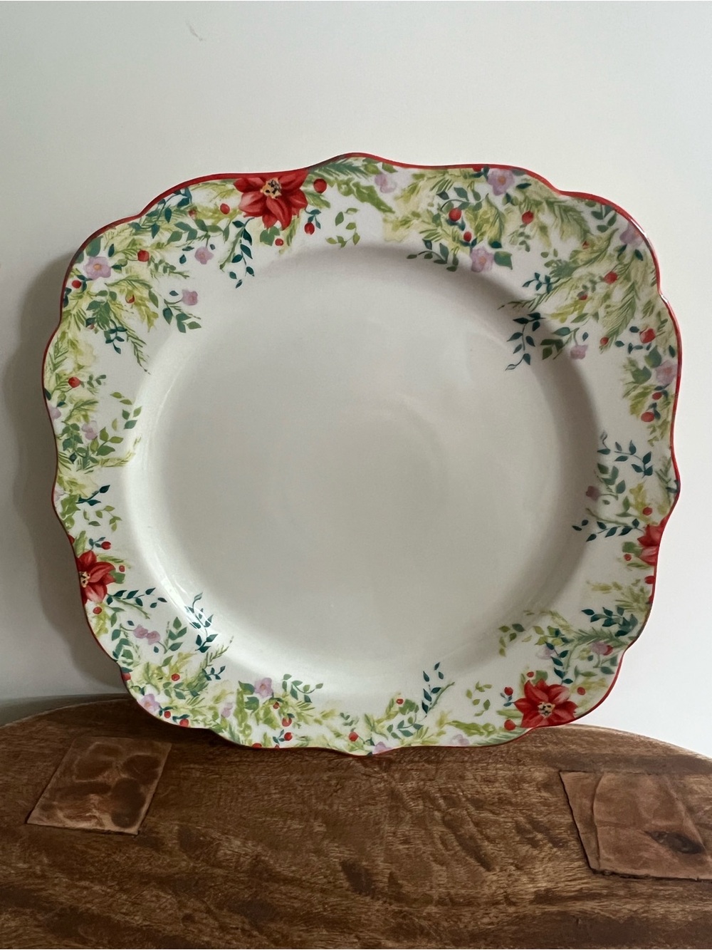 The Pioneer Woman Holiday Cheer Square Dinner Plates